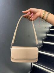 Krem El ve Omuz Çantası