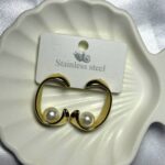 İnci Model Çelik Küpe