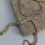 Gold su yolu çelik bileklik